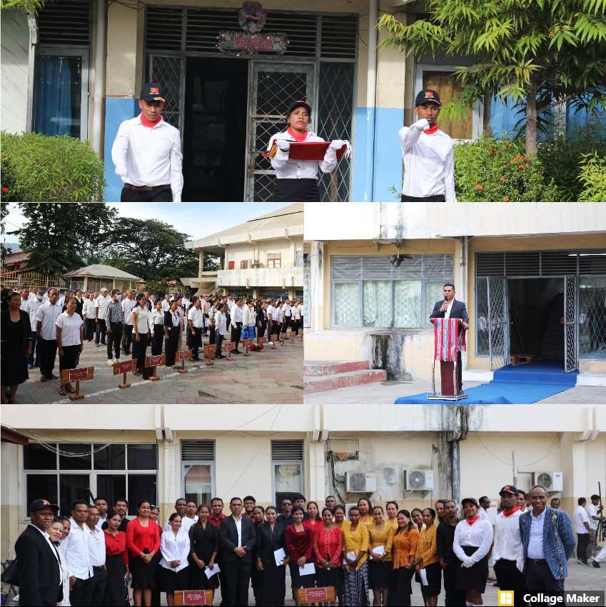 MINISTRU EDUKASAUN INTERINU SAI INSPEKTÓR SERIMÓNIA ISÁR BANDEIRA BA LORON DAHULUK FULAN JANEIRU TINAN 2026